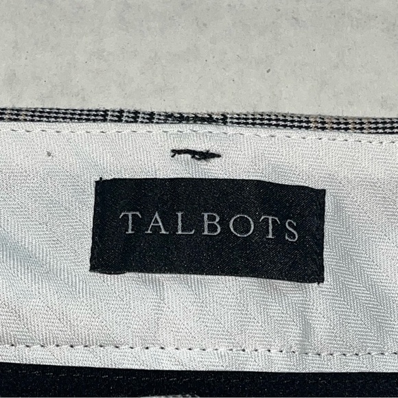 Talbots Hampshire Ankle Pant Size 4P Black and Tan - Picture 12 of 12